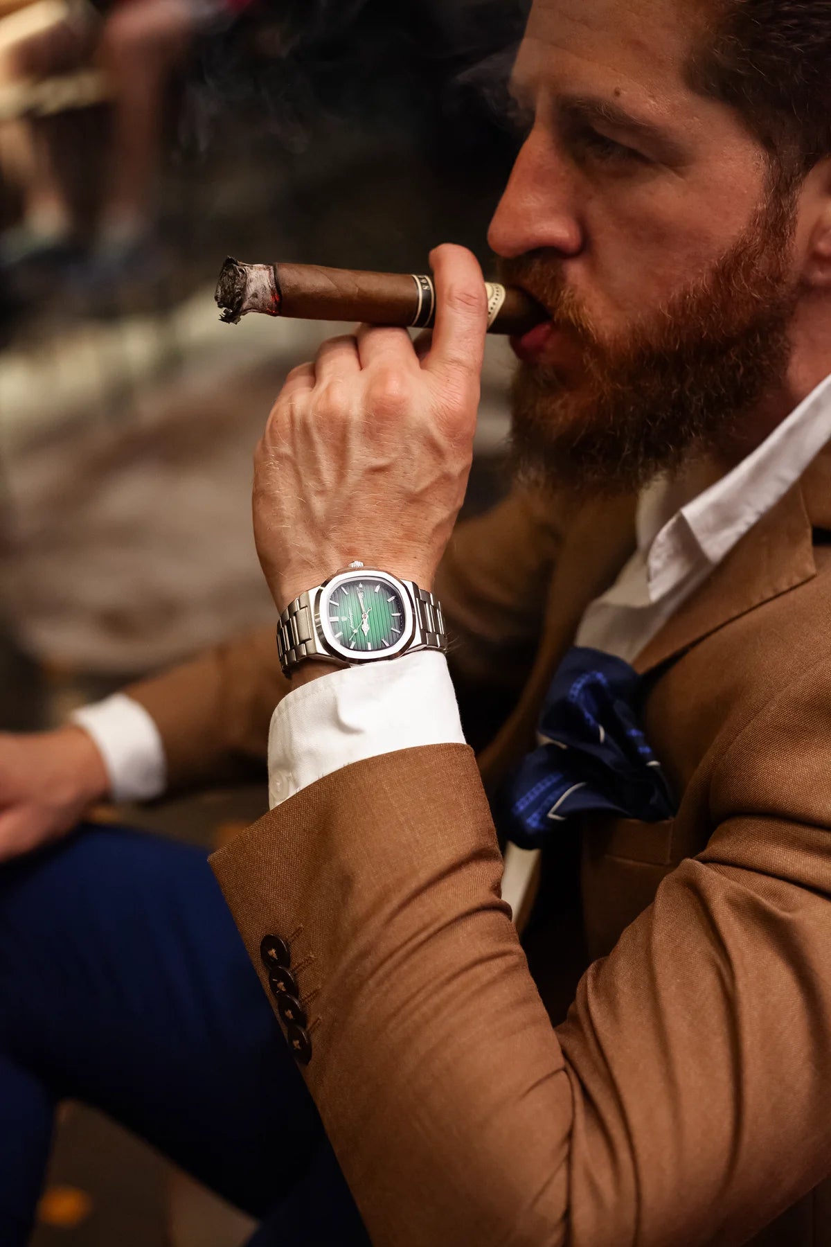 POEDAGAR 613 - Nautilus Inspired Stainless Steel Edition