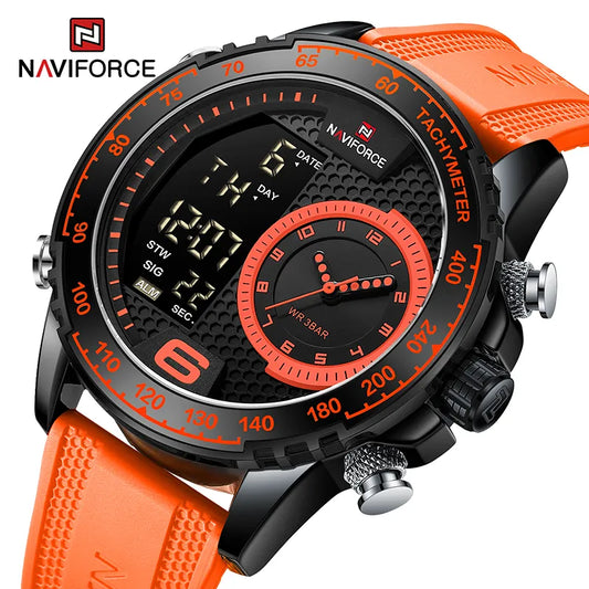 NAVIFORCE NF9199T: Taktische Leuchtuhr