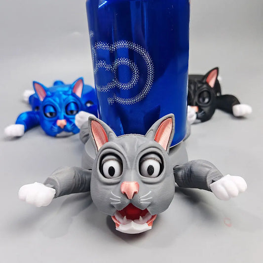 3D Print Cat Coasters,Funny Animals Cup Coaster,Novel and Cute Cat Mug Holder