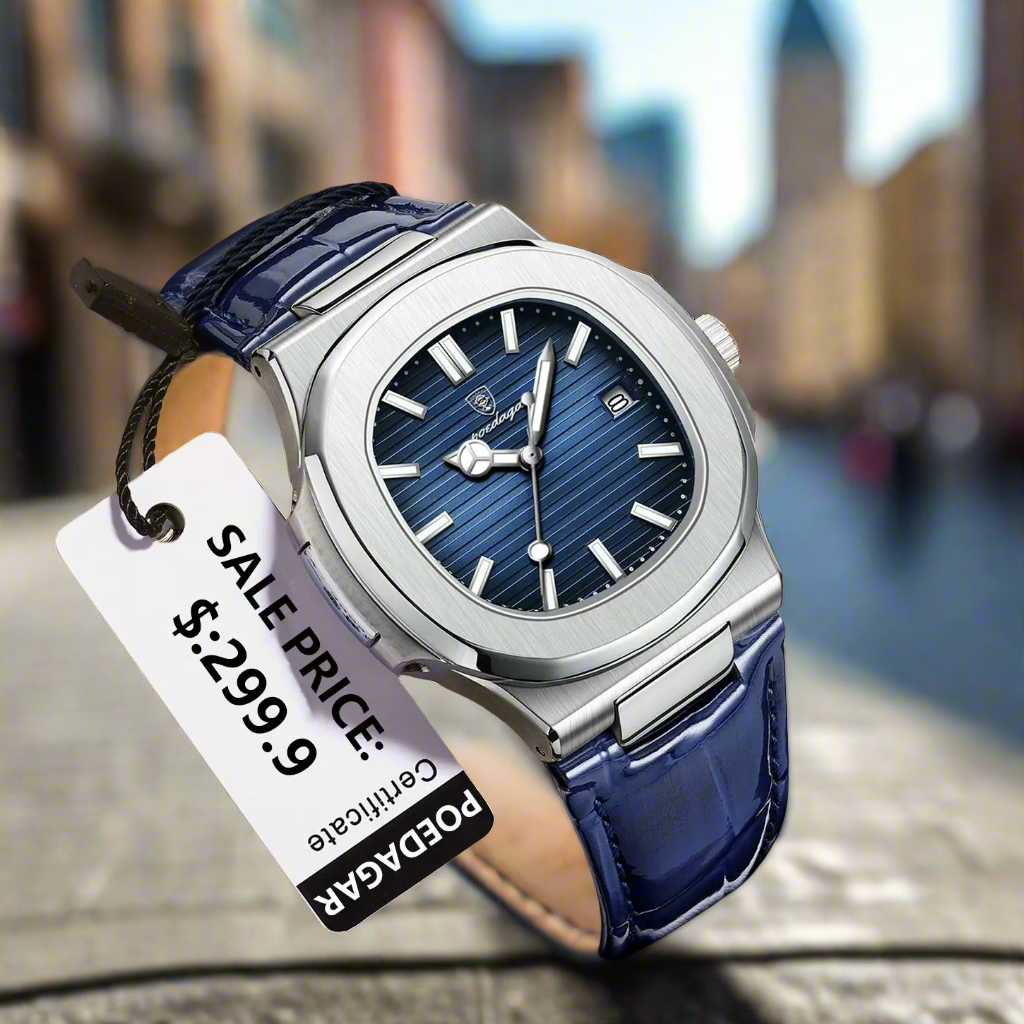 POEDAGAR 613 - Nautilus Inspired Leather Edition