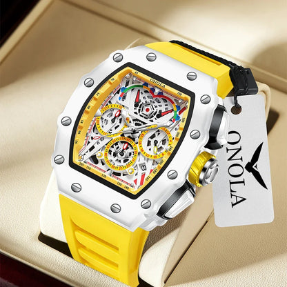 SuperCar Inspired ONOLA Luxury Men's Watch