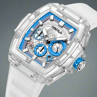 [NEW!] ONOLA - ON6811 Transparent Luxury Men's Watch