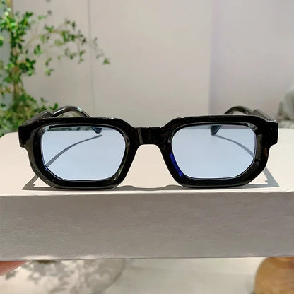 CHUBAN A-01 Vintage Rectangle Sunglasses – Trendy UV400 Fashion Eyewear