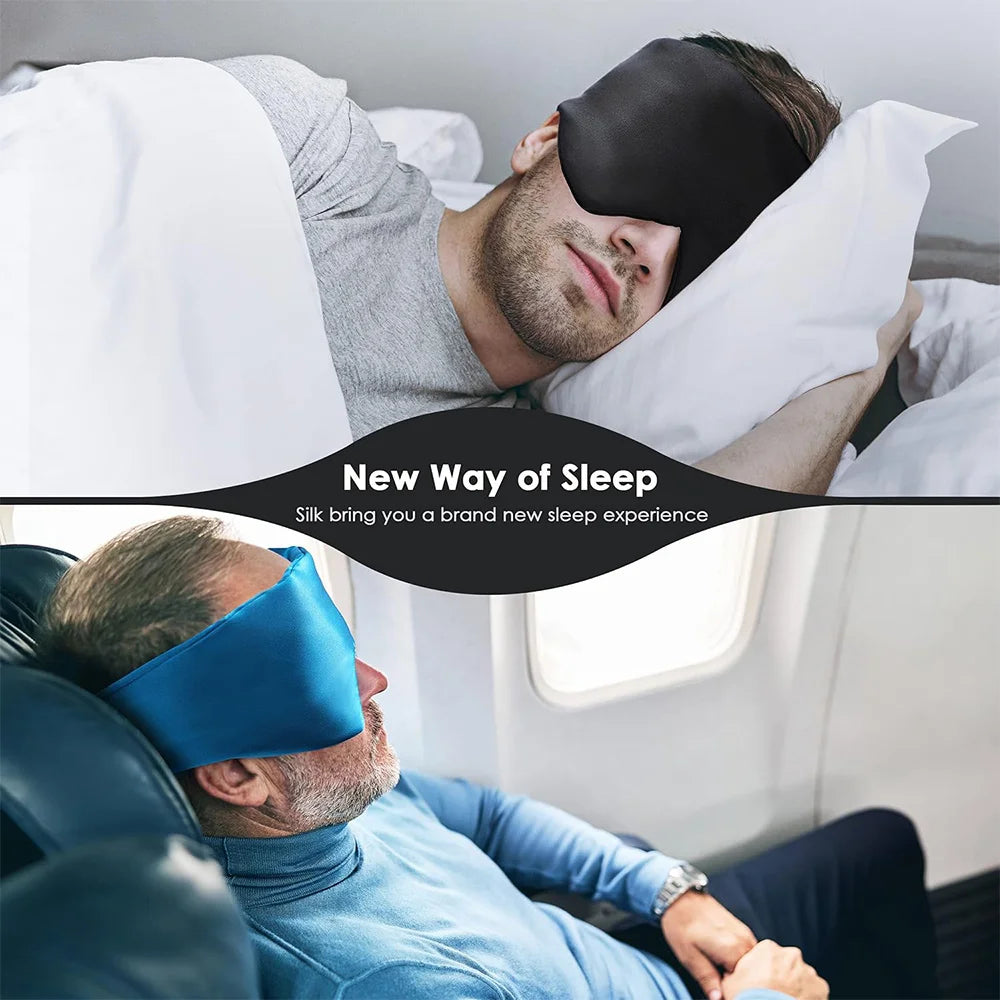 100% Natural Mulberry Silk Sleep Mask (New!)