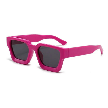 JNPCXI Retro Square Sunglasses – UV400 Gradient Unisex Shades