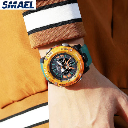 SMAEL 8058 - Analog Digital Sport Watch