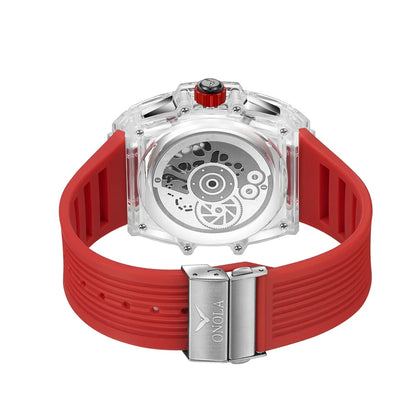 [NEW!] ONOLA - ON6811 Transparent Luxury Men's Watch