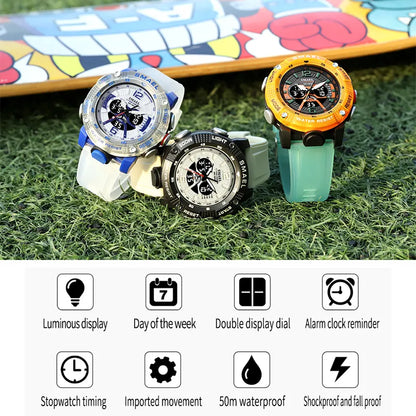 SMAEL 8058 - Analog Digital Sport Watch