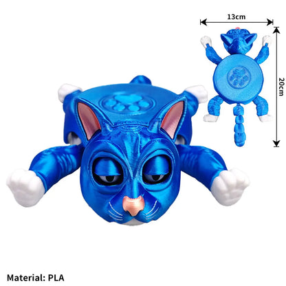 3D Print Cat Coasters,Funny Animals Cup Coaster,Novel and Cute Cat Mug Holder