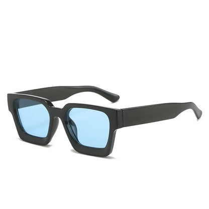 JNPCXI Retro Square Sunglasses – UV400 Gradient Unisex Shades
