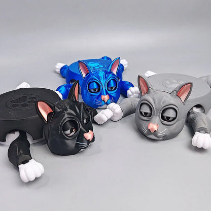 3D Print Cat Coasters,Funny Animals Cup Coaster,Novel and Cute Cat Mug Holder