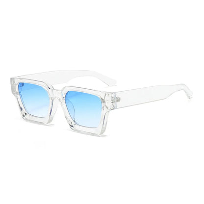 JNPCXI Retro Square Sunglasses – UV400 Gradient Unisex Shades