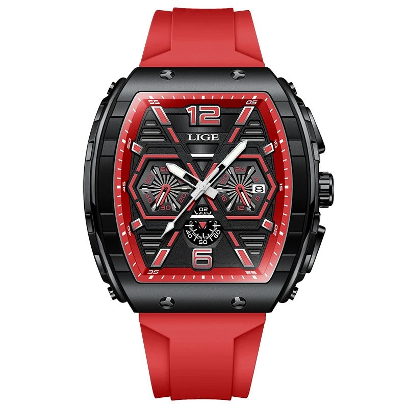 Relogio Masculino LIGE: Luxury Men's Quartz Watch