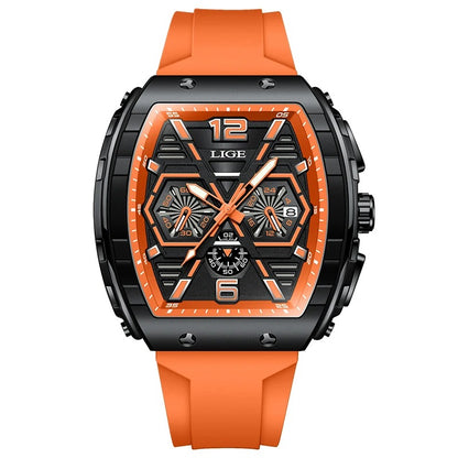 Relogio Masculino LIGE: Luxury Men's Quartz Watch